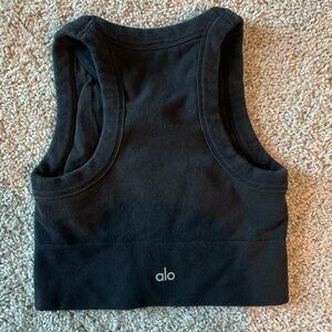 Black ALO Yoga tank top